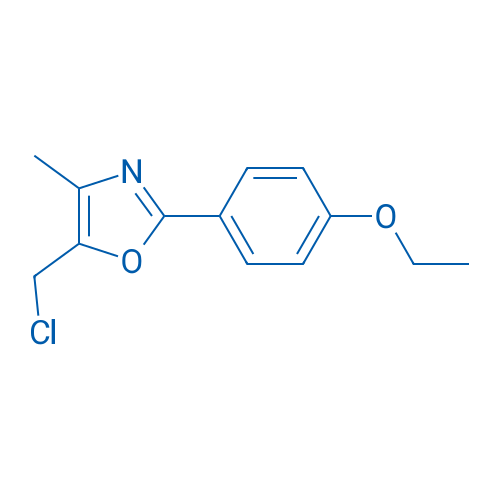 5-(Chloromethyl)-2-(4-ethoxyphenyl)-4-methyl-1,3-oxazole 1g