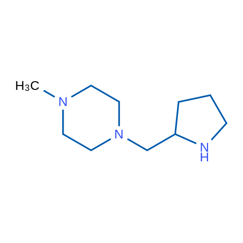 1-Methyl-4-(pyrrolidin-2-ylmethyl)piperazine 1g