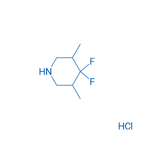 4,4-Difluoro-3,5-dimethylpiperidine hydrochloride 100mg