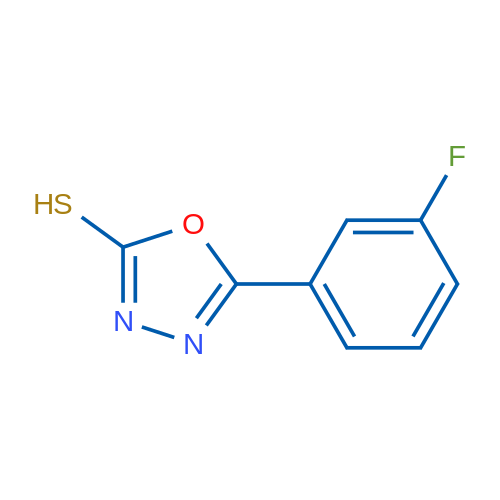 5-(3-Fluorophenyl)-1,3,4-oxadiazole-2-thiol 1g