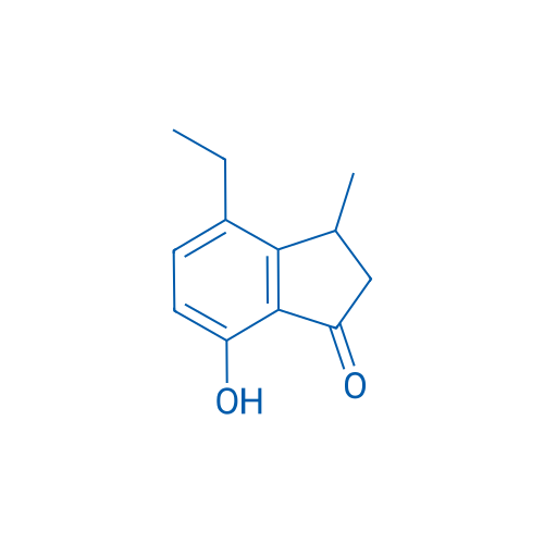 4-Ethyl-7-hydroxy-3-methyl-2,3-dihydro-1H-inden-1-one 1g