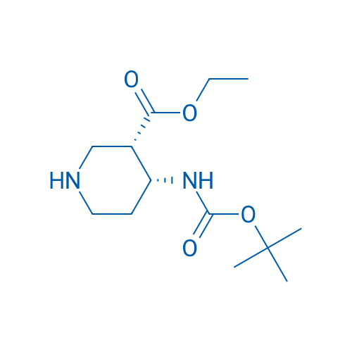 Rel-ethyl (3S,4R)-4-((tert-butoxycarbonyl)amino)piperidine-3-carboxylate 1g