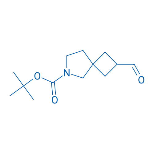 tert-butyl 2-formyl-6-azaspiro[3.4]octane-6-carboxylate 100mg