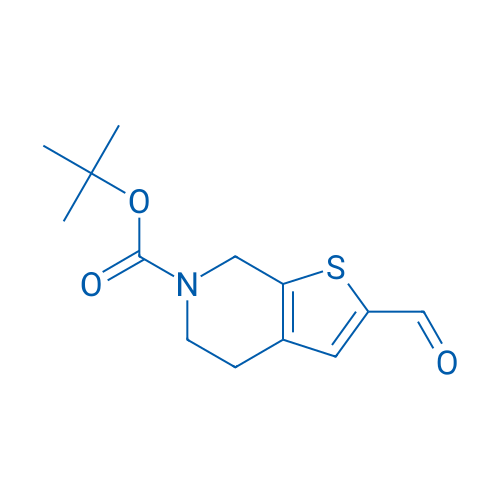 tert-Butyl 2-formyl-4,5-dihydrothieno[2,3-c]pyridine-6(7H)-carboxylate 250mg