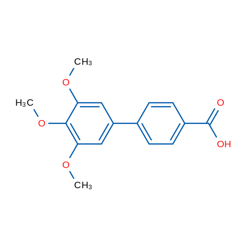 3',4',5'-Trimethoxy-[1,1'-biphenyl]-4-carboxylic acid 1g
