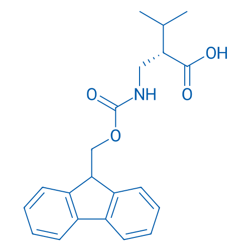 Fmoc-(S)-2-(Aminomethyl)-3-methylbutanoic acid 250mg