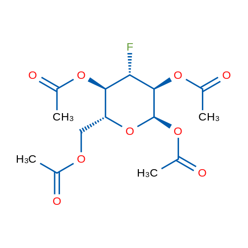(2R,3S,4S,5R,6R)-6-(Acetoxymethyl)-4-fluorotetrahydro-2H-pyran-2,3,5-triyl triacetate 1g