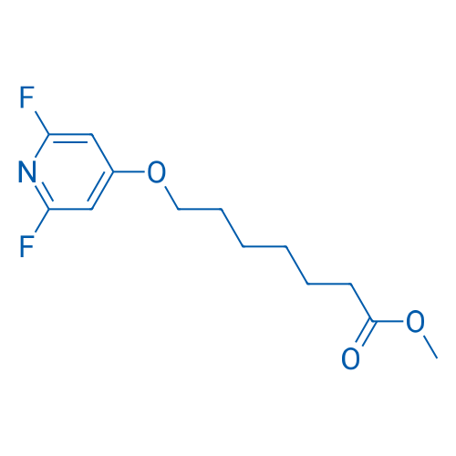 METHYL 7-((2,6-DIFLUOROPYRIDIN-4-YL)OXY)HEPTANOATE 250mg