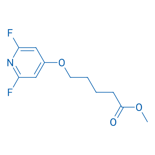 METHYL 5-((2,6-DIFLUOROPYRIDIN-4-YL)OXY)PENTANOATE 250mg