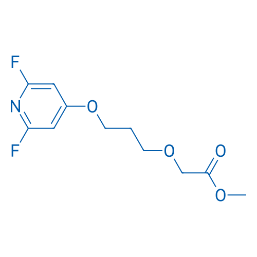 METHYL 2-(3-((2,6-DIFLUOROPYRIDIN-4-YL)OXY)PROPOXY)ACETATE 250mg