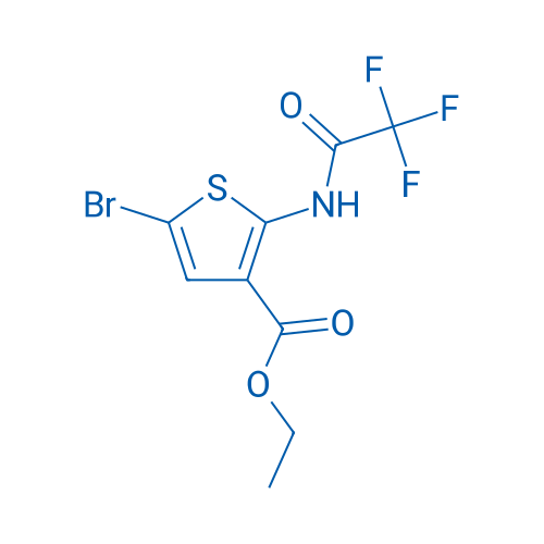 Ethyl 5-bromo-2-(2,2,2-trifluoroacetamido)thiophene-3-carboxylate 1g