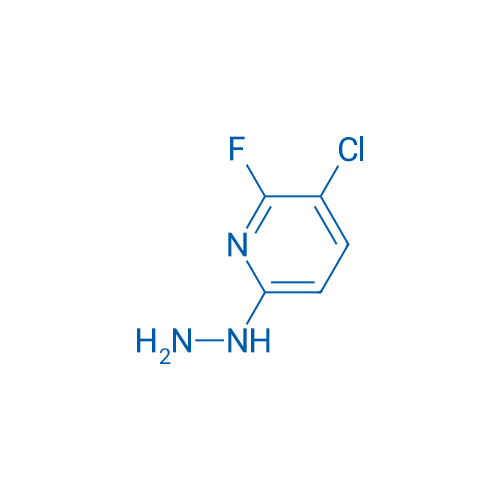3-Chloro-2-fluoro-6-hydrazineylpyridine 250mg