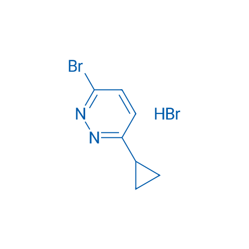 3-Bromo-6-cyclopropylpyridazine Hydrobromide 100mg