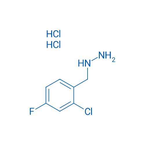 [(2-chloro-4-fluorophenyl)methyl]hydrazine dihydrochloride 5g