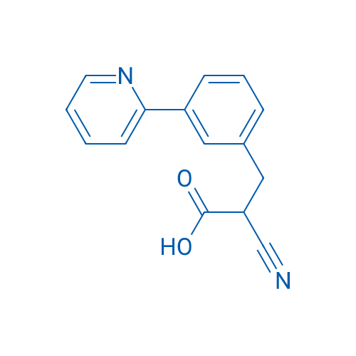 2-Cyano-3-(3-(pyridin-2-yl)phenyl)propanoic acid 1g