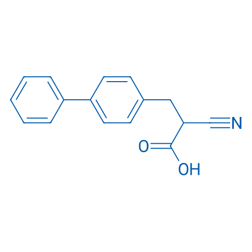 3-([1,1'-Biphenyl]-4-yl)-2-cyanopropanoic acid 250mg