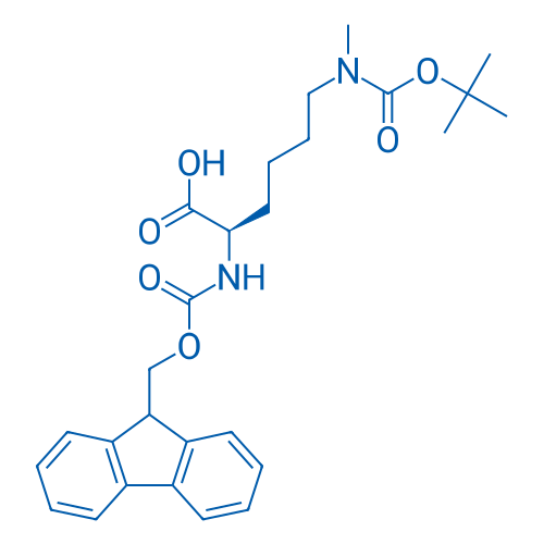 Fmoc-D-Lys(Boc,Me)-OH 100mg
