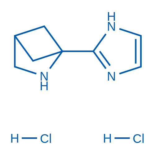 1-(1H-Imidazol-2-yl)-2-azabicyclo[2.1.1]hexane dihydrochloride 100mg