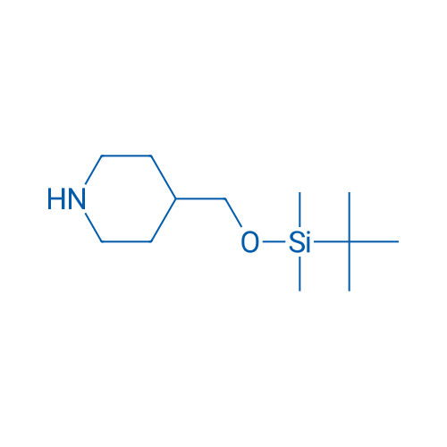 4-(((tert-Butyldimethylsilyl)oxy)methyl)piperidine 250mg