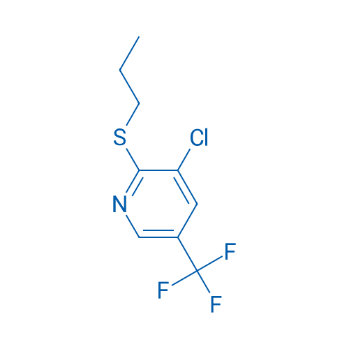 3-Chloro-2-(propylsulfanyl)-5-(trifluoromethyl)pyridine 1g