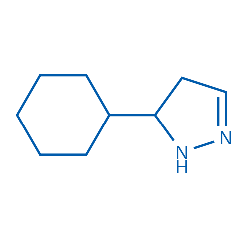 5-Cyclohexyl-4,5-dihydro-1H-pyrazole 250mg