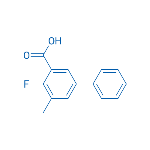 4-Fluoro-5-methyl-[1,1'-biphenyl]-3-carboxylic acid 250mg