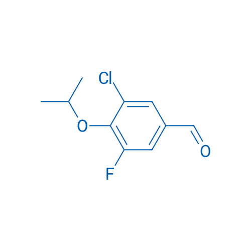 3-Chloro-5-fluoro-4-isopropoxybenzaldehyde 1g