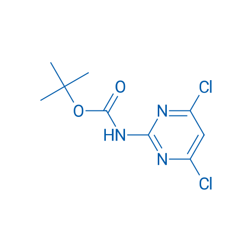 tert-Butyl (4,6-dichloropyrimidin-2-yl)carbamate 1g