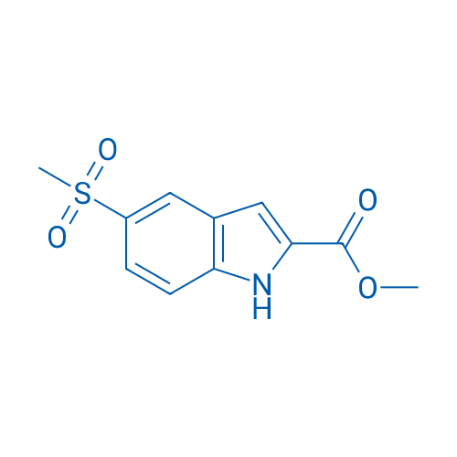 Methyl 5-(methylsulfonyl)-1H-indole-2-carboxylate 250mg