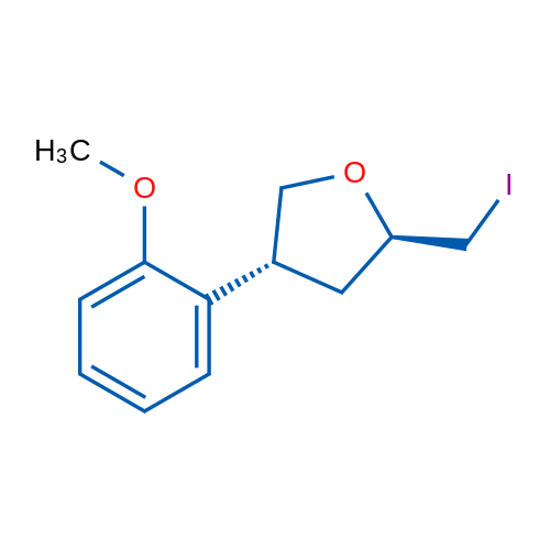 (2R,4R)-2-(Iodomethyl)-4-(2-methoxyphenyl)oxolane 1g