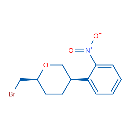 (2S,5R)-2-(Bromomethyl)-5-(2-nitrophenyl)oxane 1g