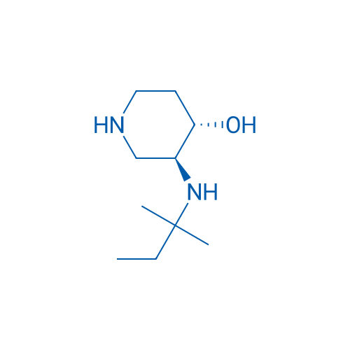 (3S,4S)-3-[(2-Methylbutan-2-yl)amino]piperidin-4-ol 1g