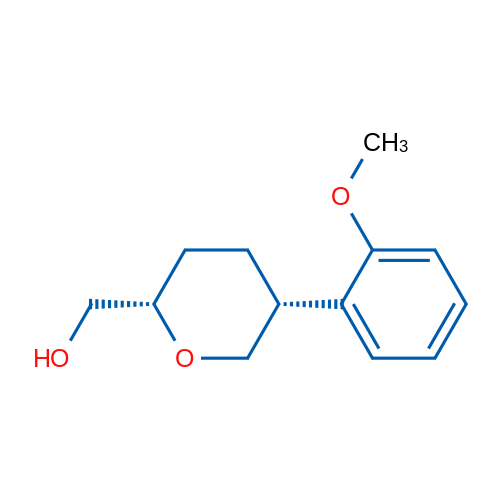 [(2S,5R)-5-(2-Methoxyphenyl)oxan-2-yl]methanol 1g