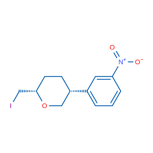 (2S,5R)-2-(Iodomethyl)-5-(3-nitrophenyl)oxane 1g