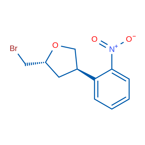 (2R,4R)-2-(Bromomethyl)-4-(2-nitrophenyl)oxolane 1g