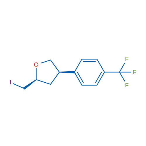 (2S,4R)-2-(Iodomethyl)-4-[4-(trifluoromethyl)phenyl]oxolane 1g