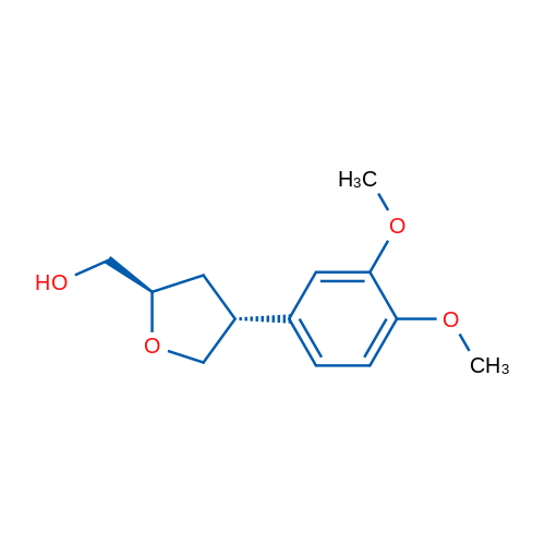 [(2R,4R)-4-(3,4-Dimethoxyphenyl)oxolan-2-yl]methanol 1g