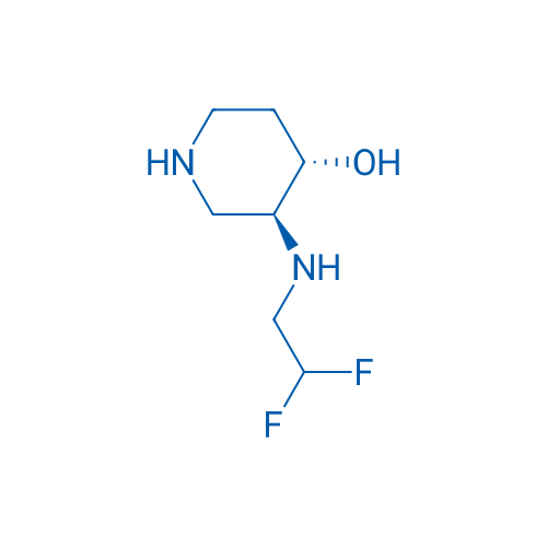 (3S,4S)-3-[(2,2-Difluoroethyl)amino]piperidin-4-ol 1g