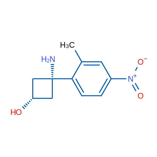 (1S,3s)-3-amino-3-(2-methyl-4-nitrophenyl)cyclobutan-1-ol 1g