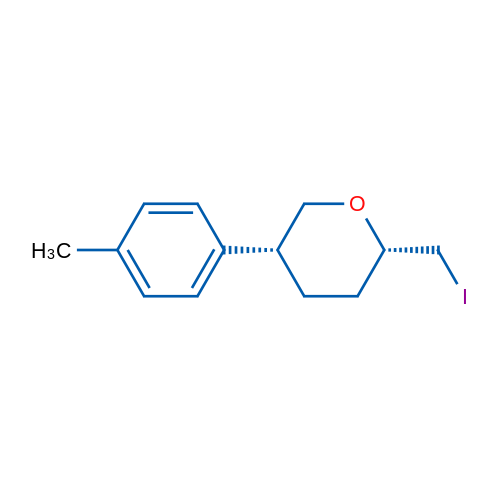 (2S,5R)-2-(Iodomethyl)-5-(4-methylphenyl)oxane 1g