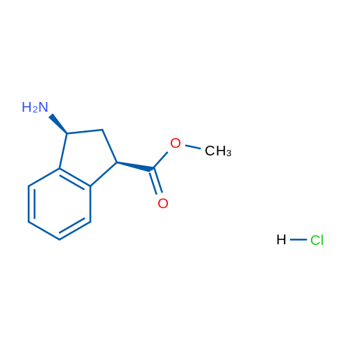 Rac-methyl (1R,3S)-3-amino-2,3-dihydro-1H-indene-1-carboxylate hydrochloride 1g