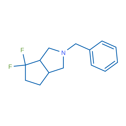 2-Benzyl-4,4-difluoro-octahydrocyclopenta[c]pyrrole 1g