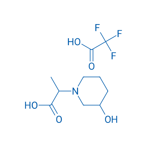 2-(3-Hydroxypiperidin-1-yl)propanoic acid, trifluoroacetic acid 1g