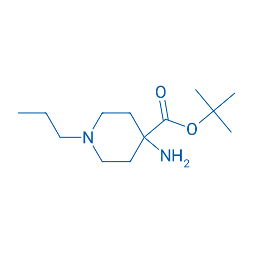 tert-Butyl 4-amino-1-propylpiperidine-4-carboxylate 1g