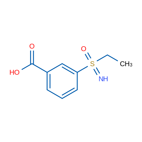 3-[Ethyl(imino)oxo-lambda6-sulfanyl]benzoic acid 1g