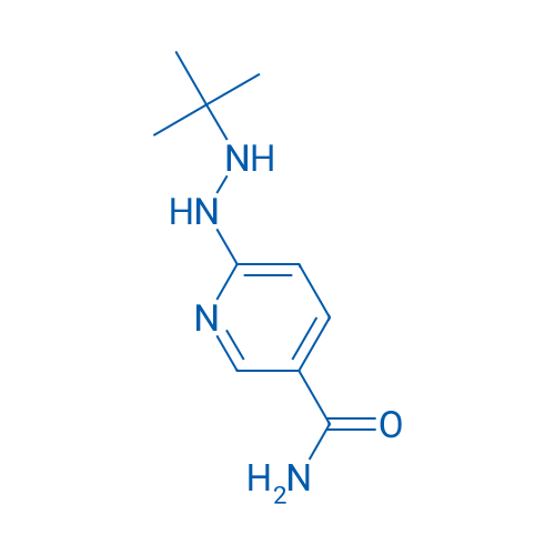 6-(2-tert-Butylhydrazin-1-yl)pyridine-3-carboxamide 5g