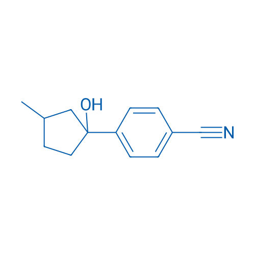 4-(1-Hydroxy-3-methylcyclopentyl)benzonitrile 1g