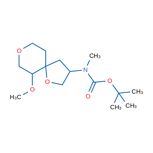 tert-Butyl N-{6-methoxy-1,8-dioxaspiro[4.5]decan-3-yl}-N-methylcarbamate 1g