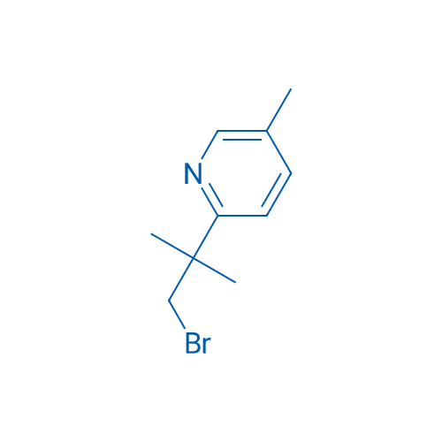 2-(1-Bromo-2-methylpropan-2-yl)-5-methylpyridine 1g
