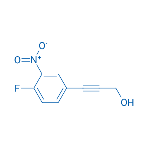 3-(4-Fluoro-3-nitrophenyl)prop-2-yn-1-ol 1g